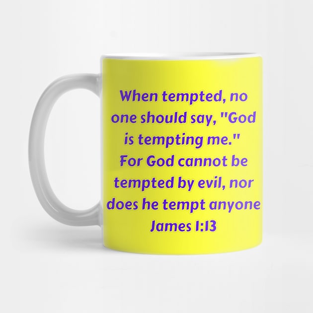 Bible Verse James 1:13 by Prayingwarrior